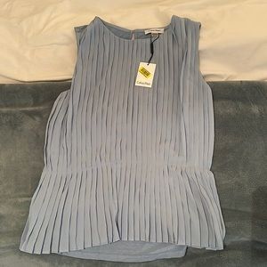 Calvin Klein Blue Blouse, Brand new